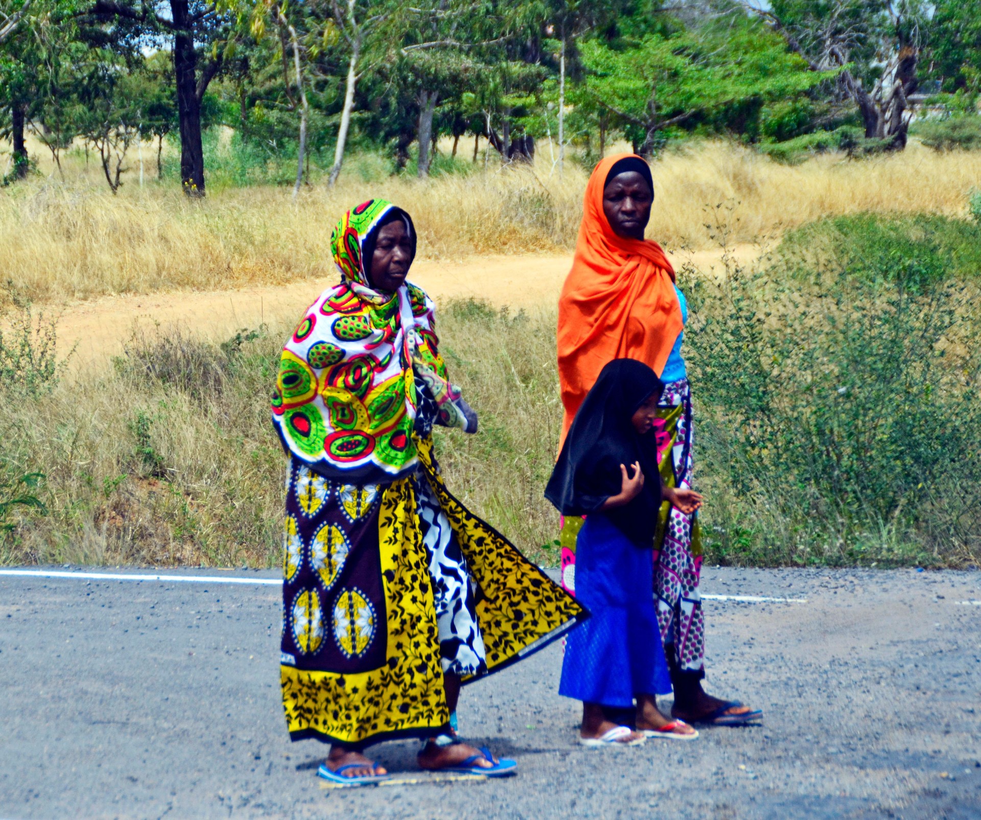 Walking together in Mombasa country